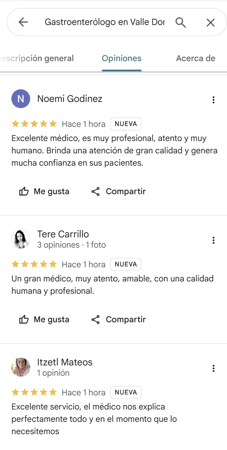 testimonios de pacientes