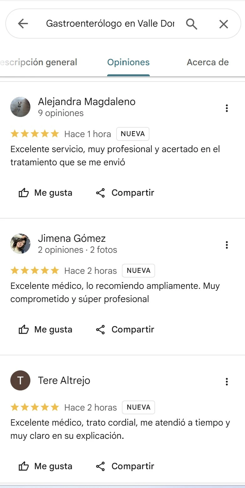 testimonios de pacientes